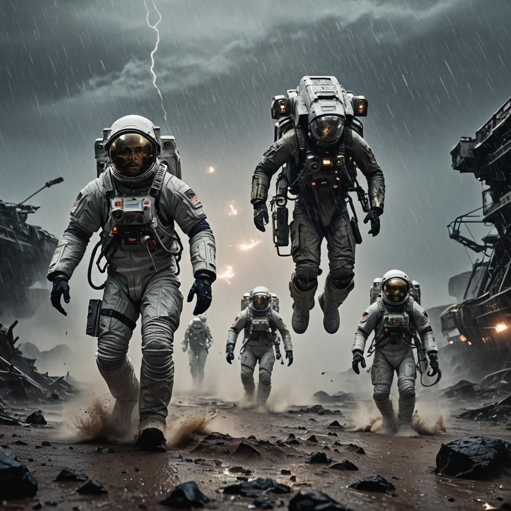 Astronauts' Sci-Fi Race Against Time on Distant Planet