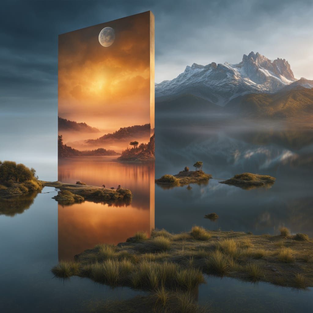 Mountain Lake... and Time Passing