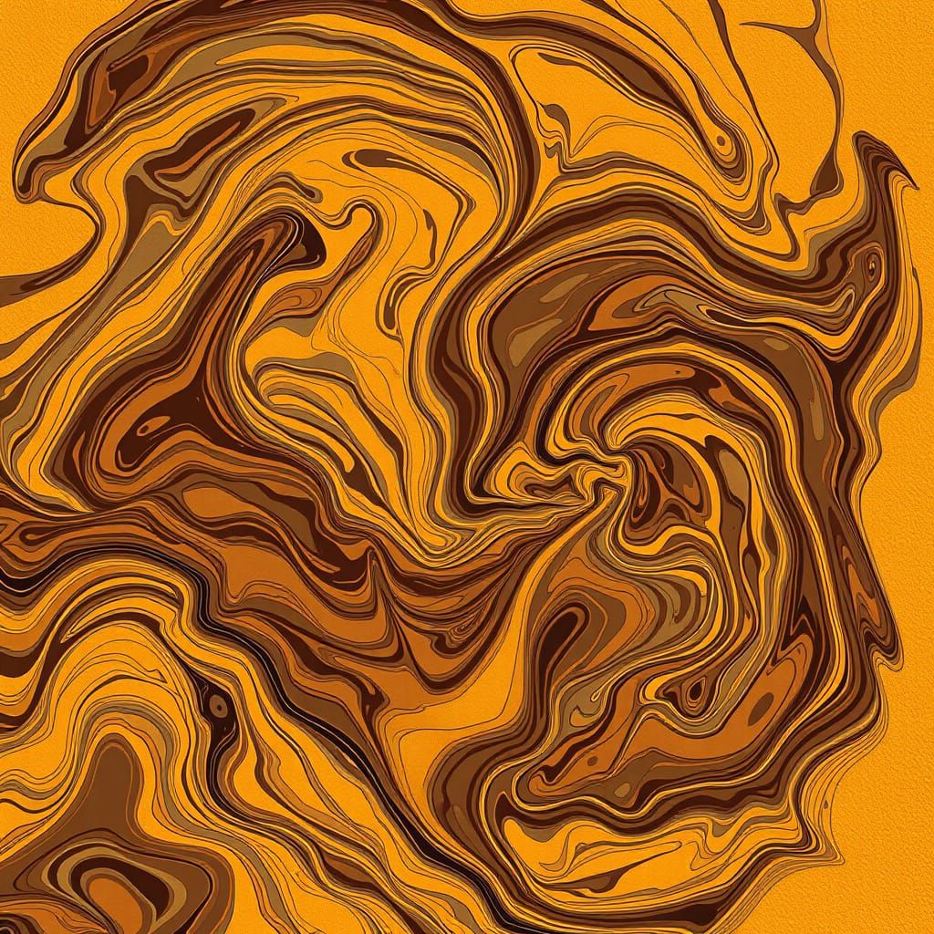 Whimsical Chocolate Dance in Vibrant Colors