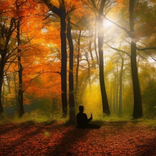 Ethereal Dreamscape in Warm Muted Tones