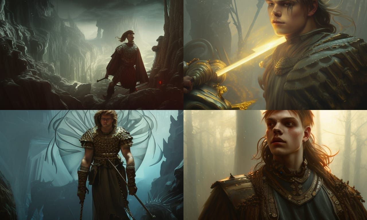 Ivar the Boneless: Dark Fantasy Concept Art