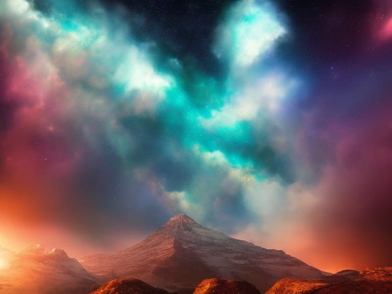 Hyperrealistic Ra God of the Sun Photograph