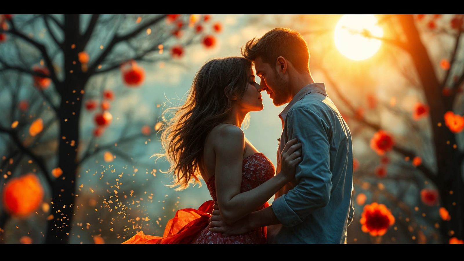 Ethereal Love in Radiant Light