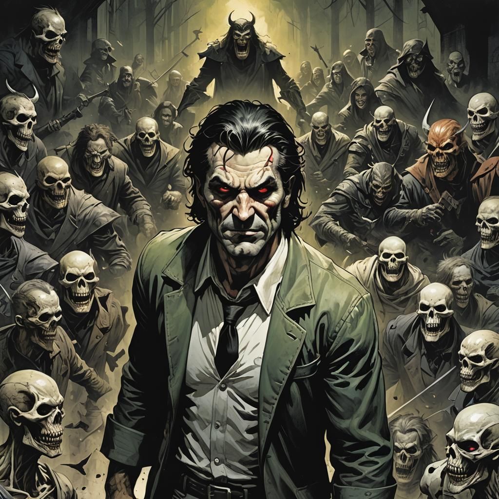 Hero's Journey Begins: Sinister Fantasy Art