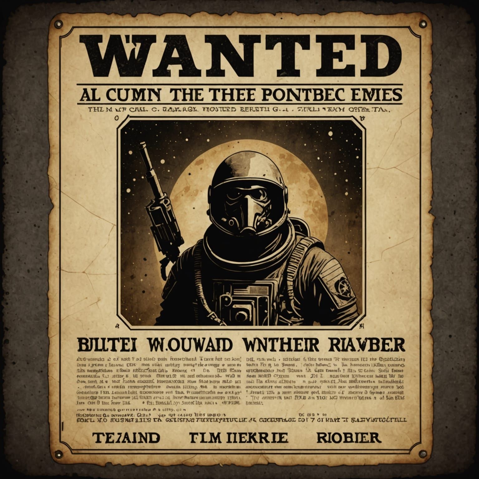Wanted poster