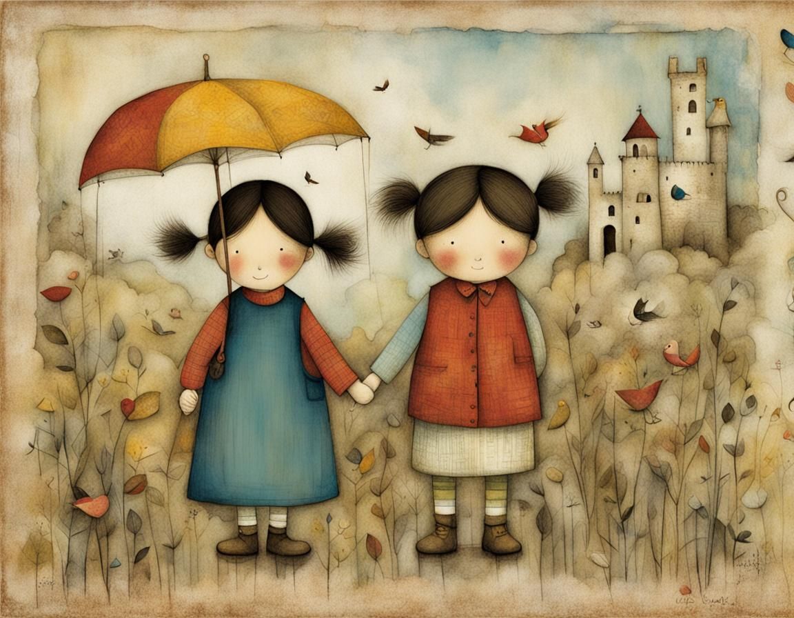 Inspirational Children's Book Illustrations in a Whimsical S...