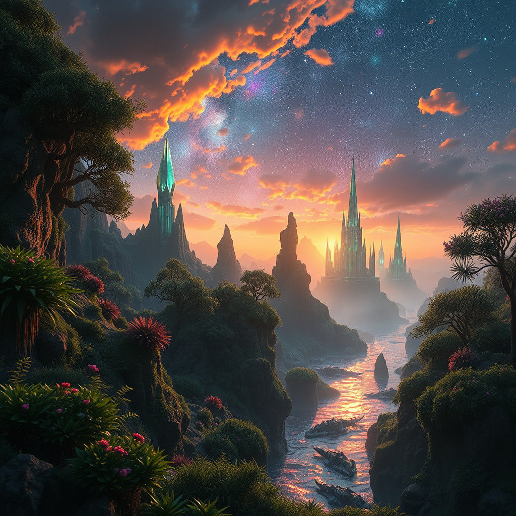 Fantasy Diorama: Night and Day in Unreal Engine