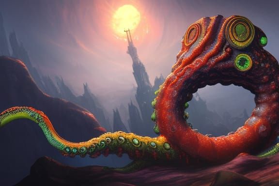 tentacle snake