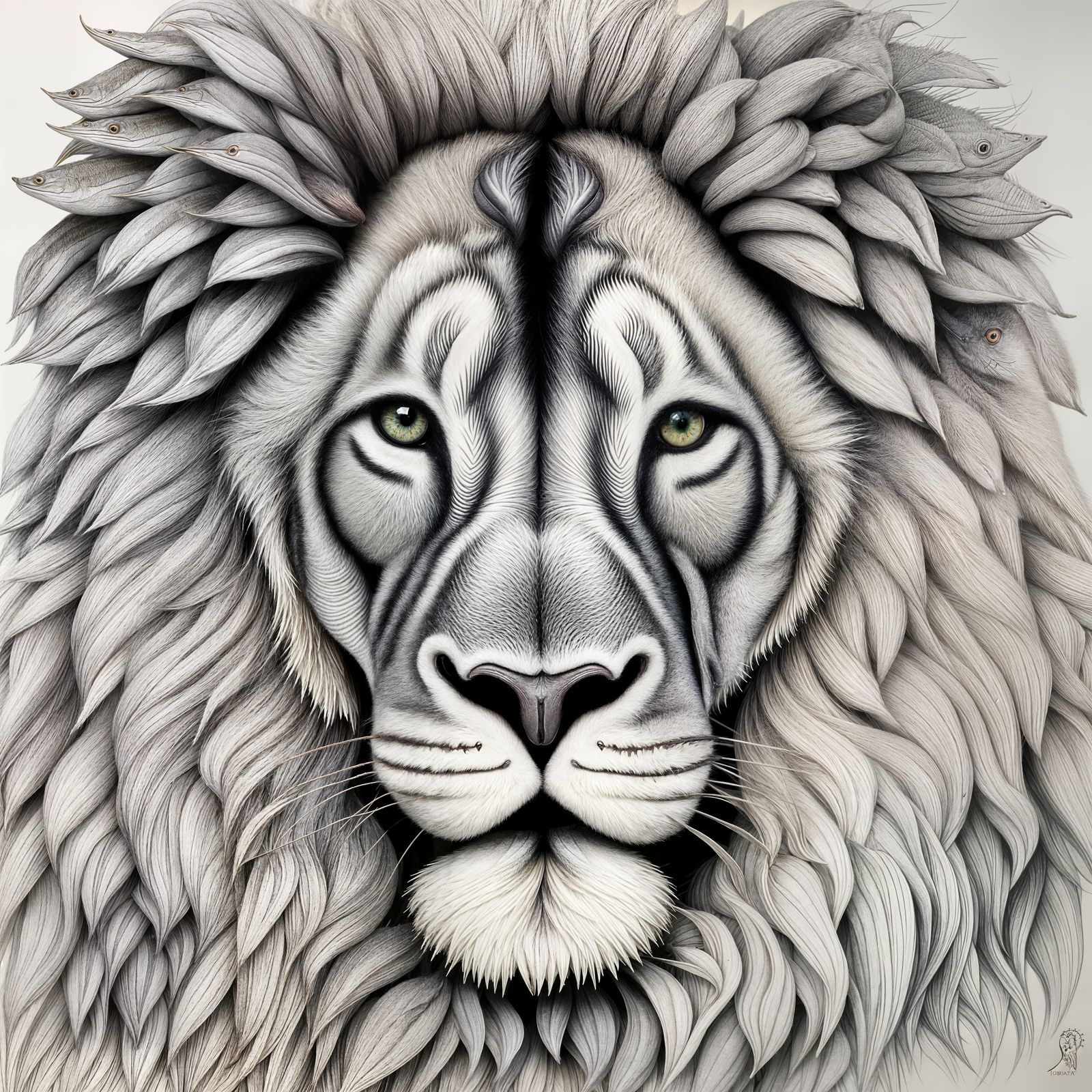 Animal Illustration for Children's Coloring Book