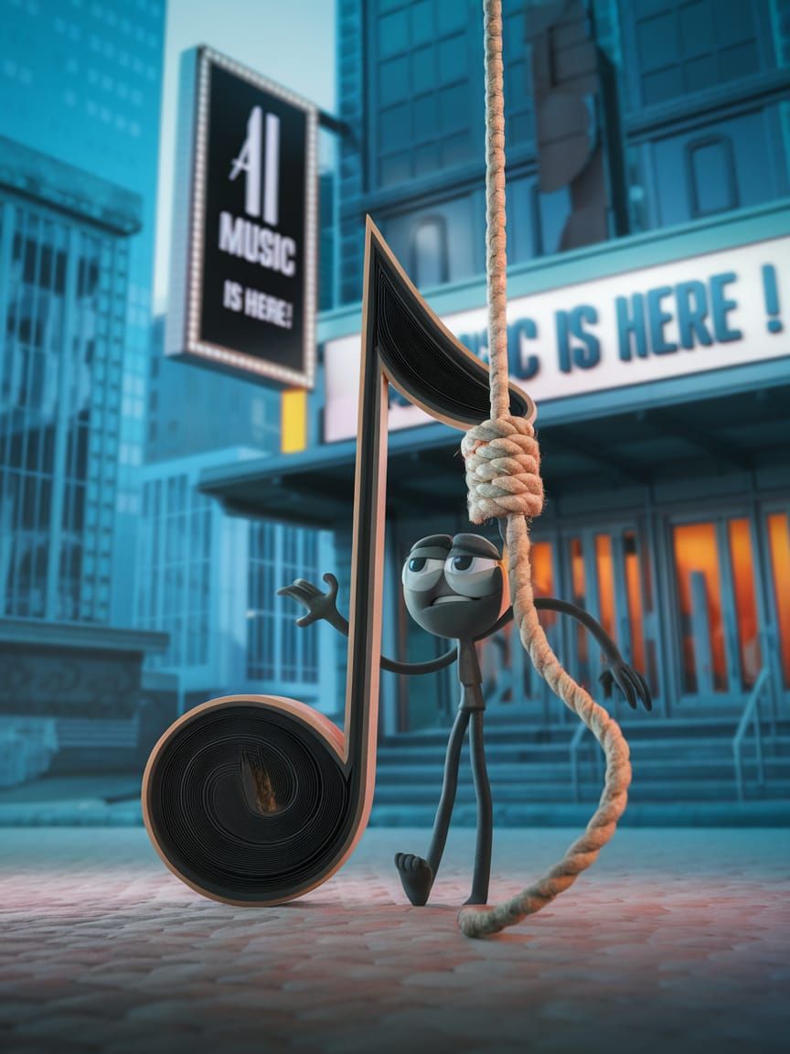 Film Noir Musical Note's Existential Crisis