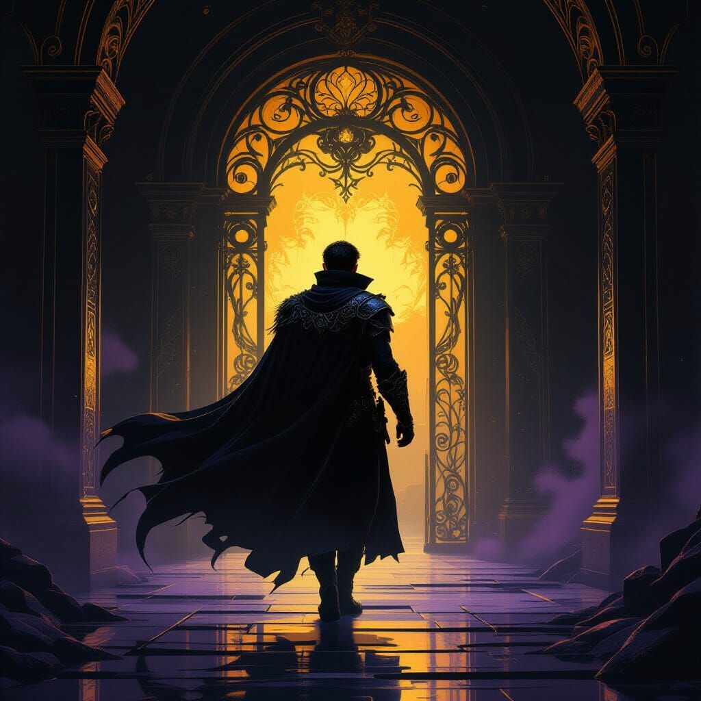 Man Rises From Dark Age Into Light