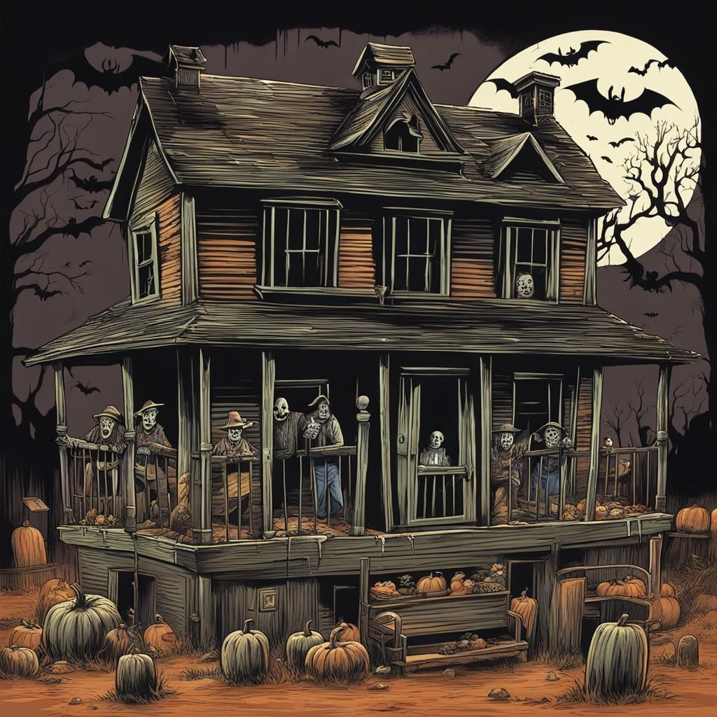 Hillbillies Explore a Haunted House