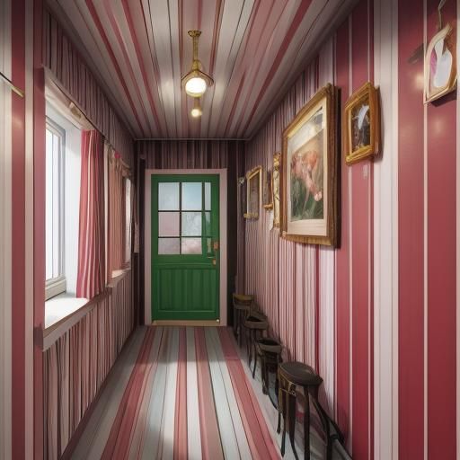 Cabin in Woods: Hyperrealistic Surrealist Digital Art