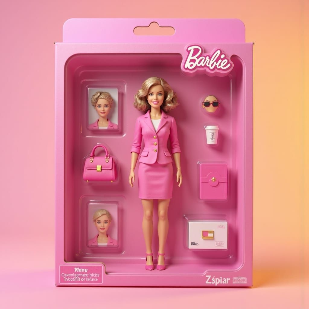 Sophisticated Barbie Doll in Blister Pack