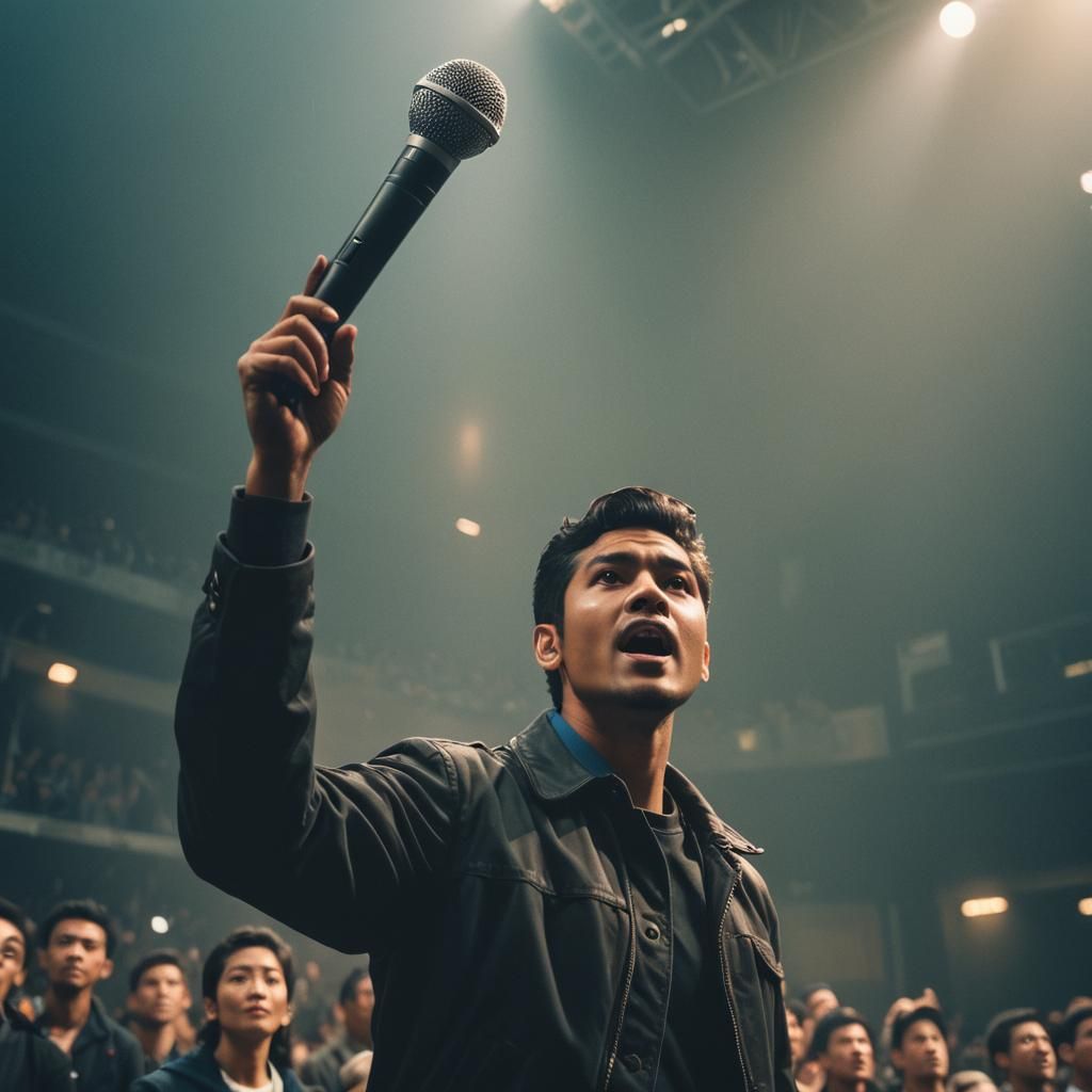 Bisan Owda: Cinematic Film Still