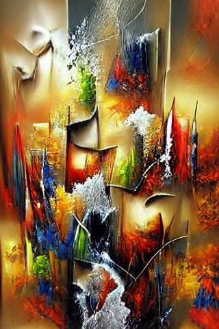 Abstract Thai art