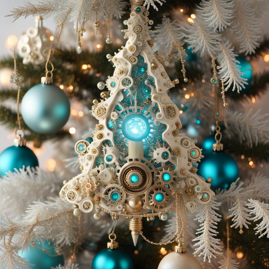 Steampunk Christmas Ornament