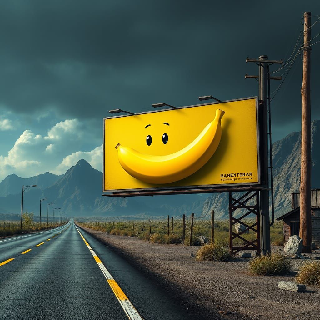 Bananas Thrive in a Post-Apocalyptic World in a Vivid Fantas...