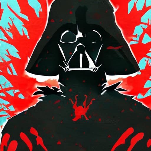 Anime Demon Slayer Double Exposure Portrait