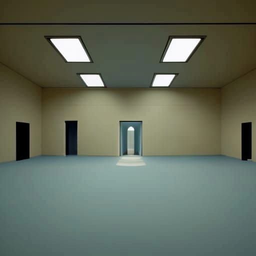 Liminal Space Event Center in Cosmic Style