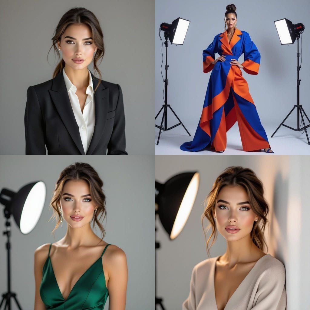 Aesthetic Stock Photos of a Model