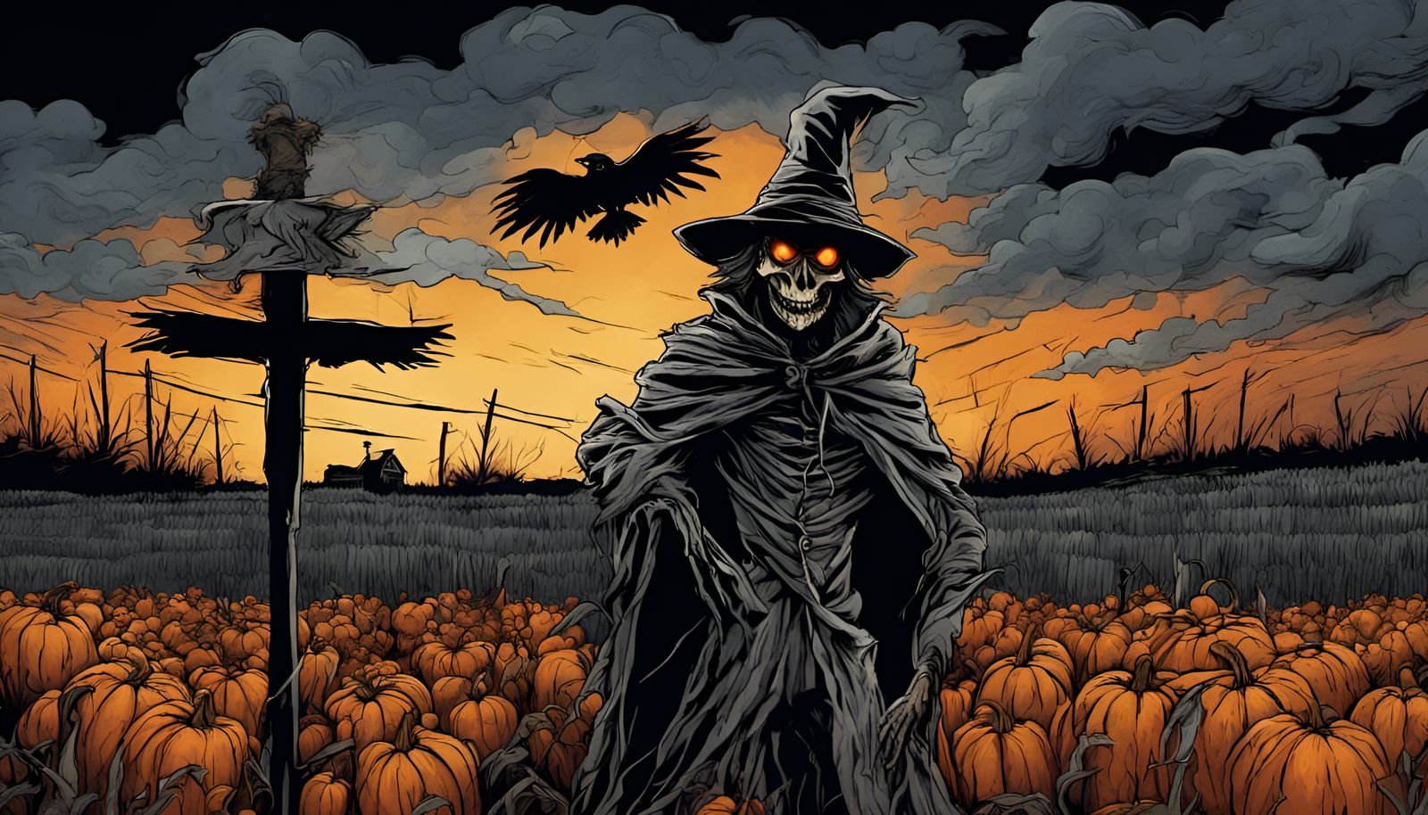 Evil scarecrow