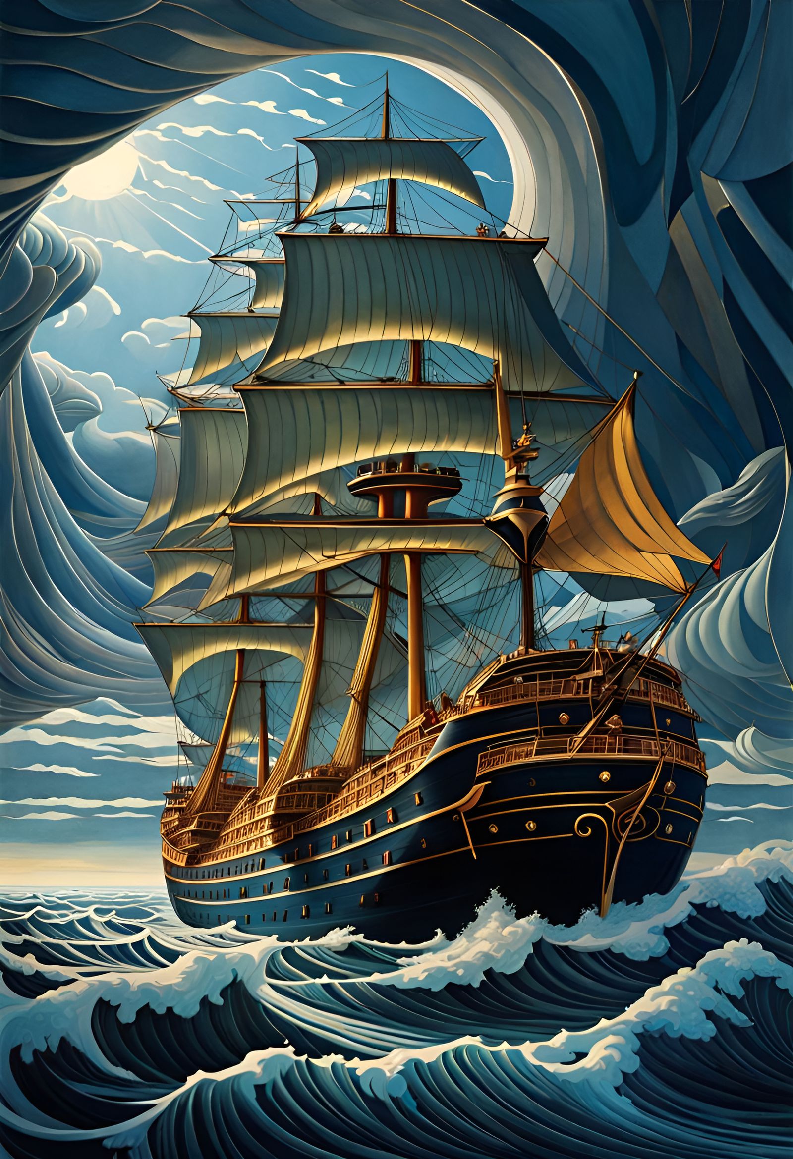 The Majesty has arrived