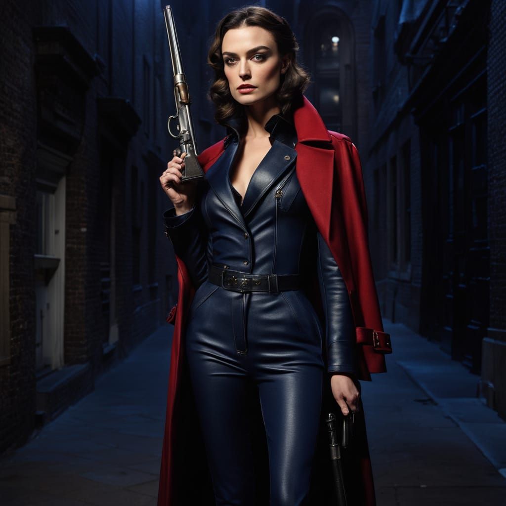 Sultry Keira Knightley as Alicia Franciscus in Dark Gothic E...