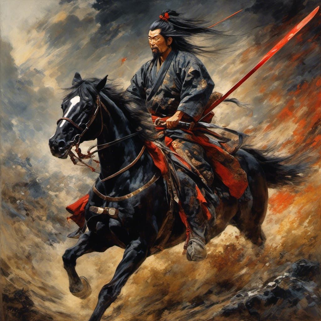 Miyamoto Musashi in Hyperreal Battle