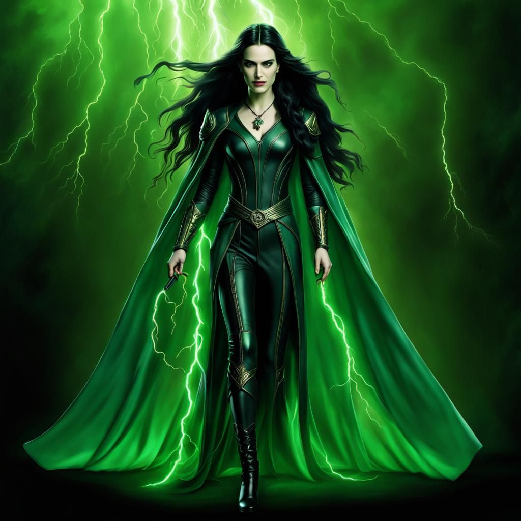 Winona Ryder as the Evil Sorceress Morgana