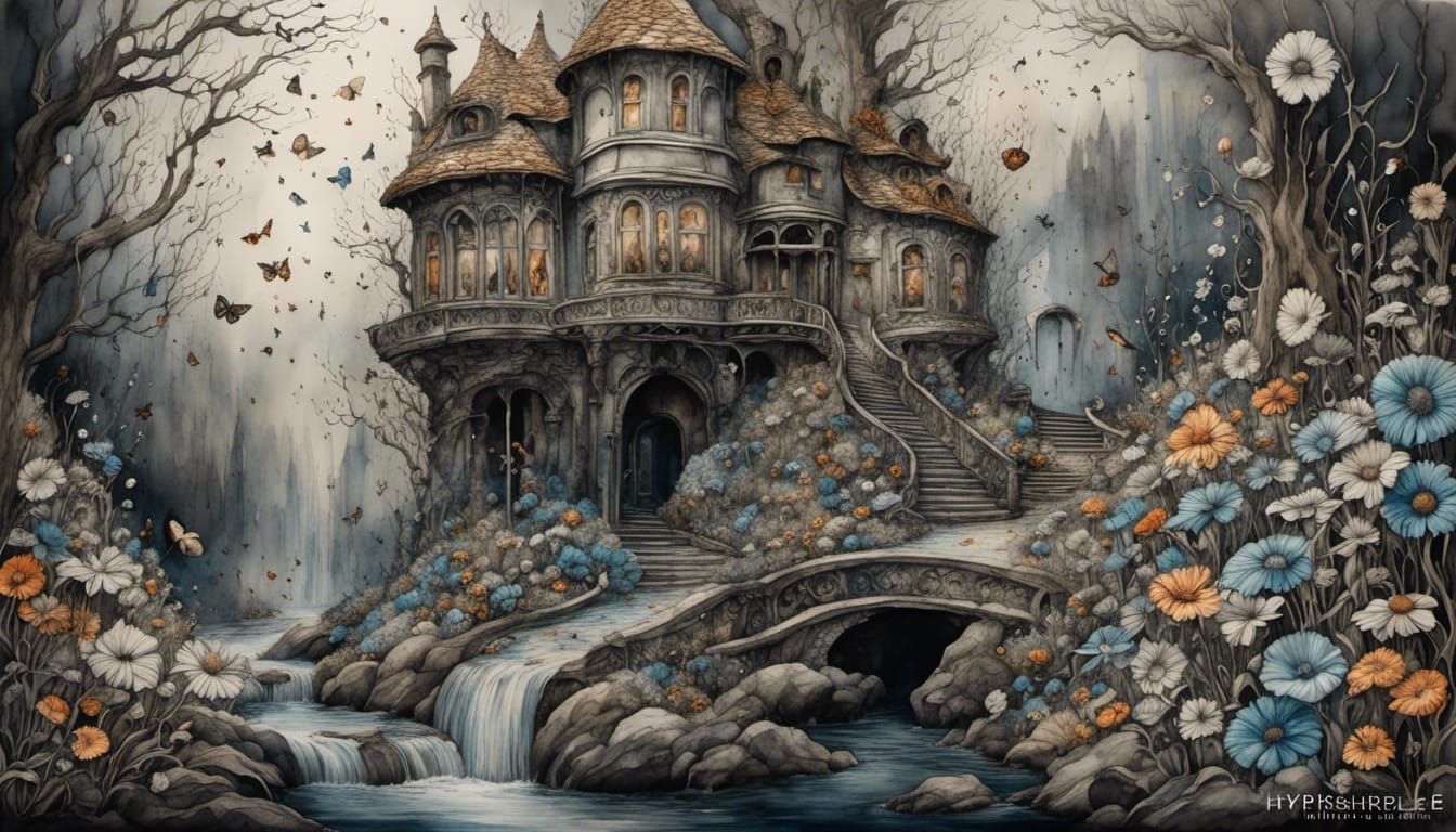 Watercolor Drawing: Dreaming of Social Media Likes