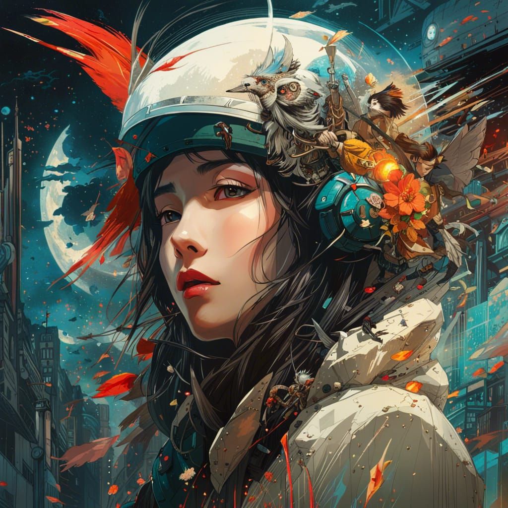 Hyperdetailed World of Peace in Digital Art