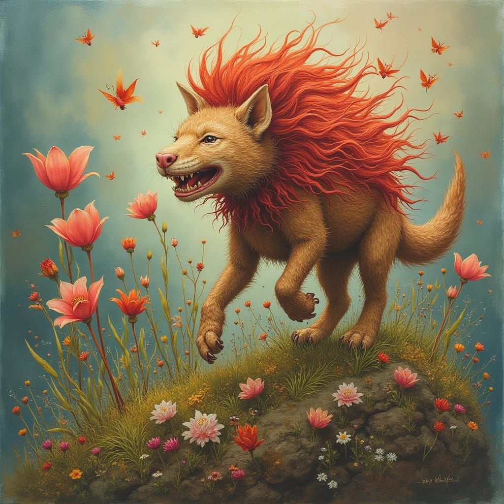 Wild and Unexpected AI-Generated Image