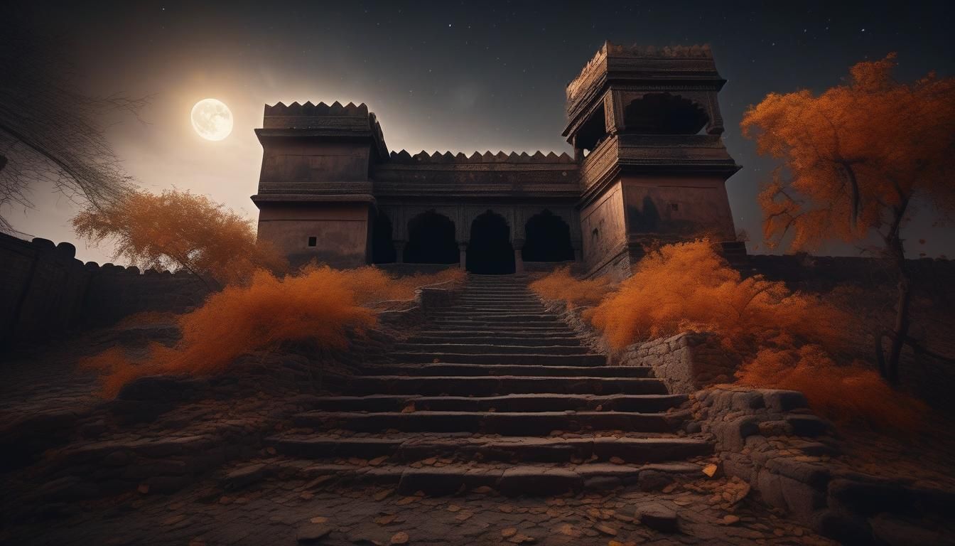 Rajasthani Fort In Autumn Season. - [Pt. 10].