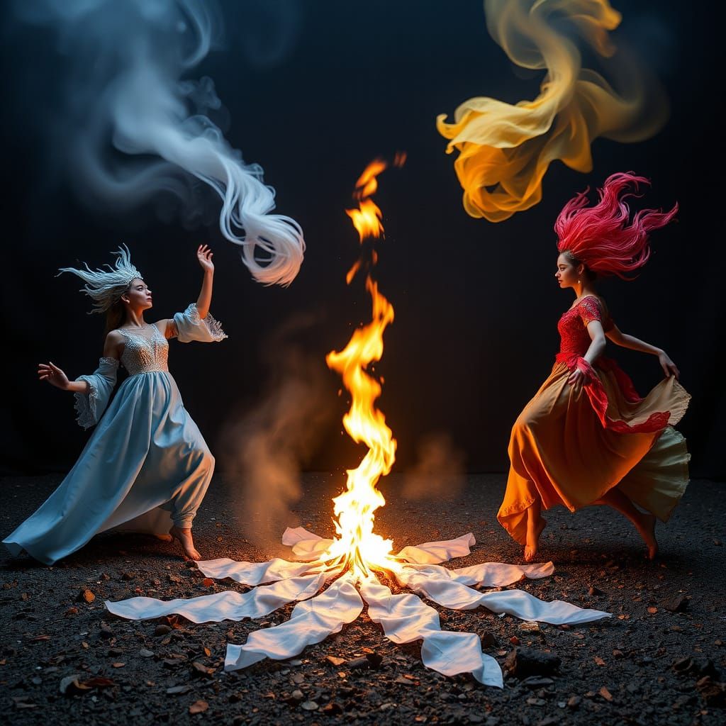 Elemental Spirits Dance in Harmony
