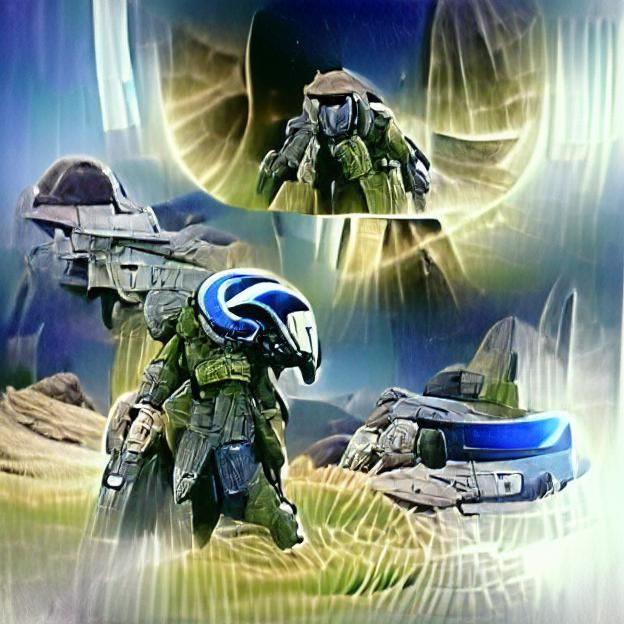 Celestial Halo Around the Moon