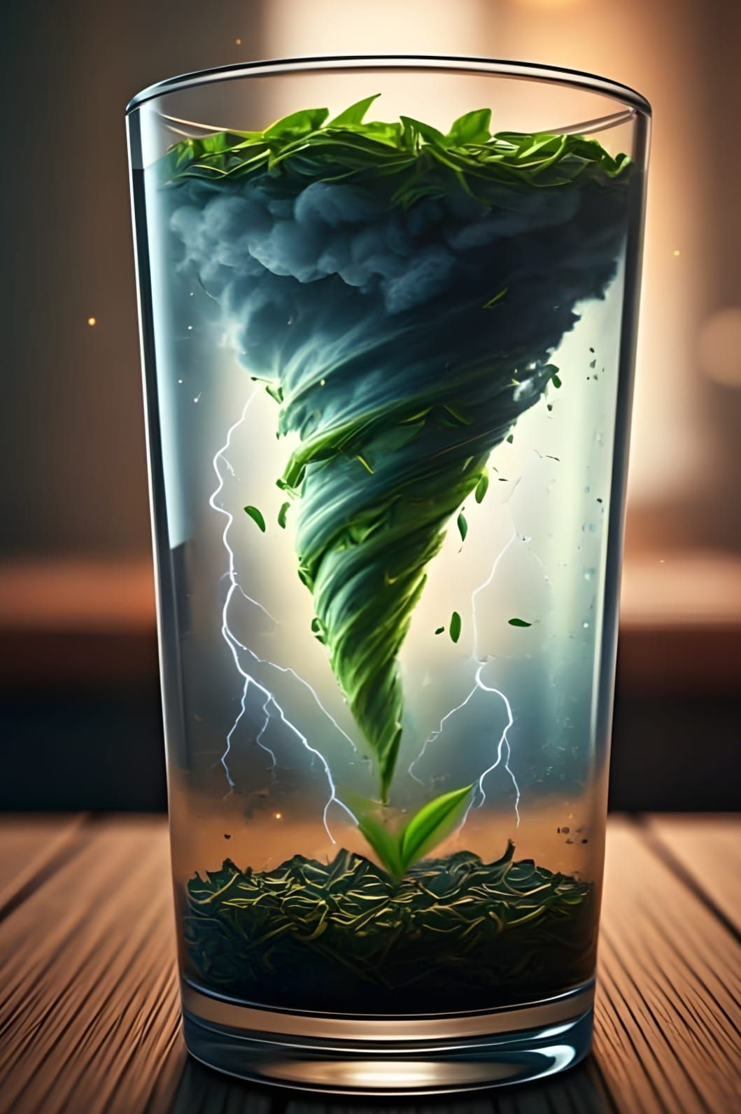 Stormy Weather in a Glass