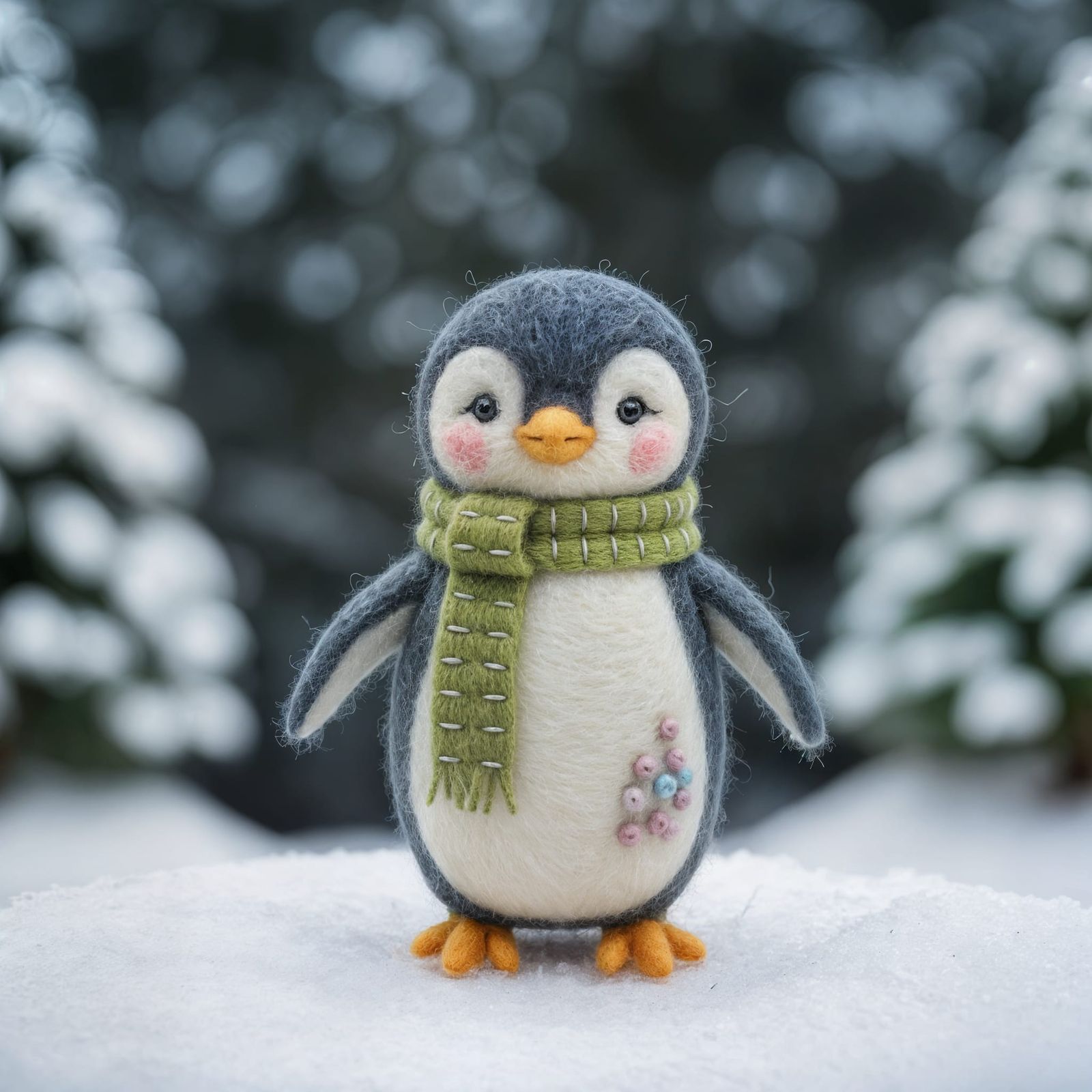 Felted Penguin