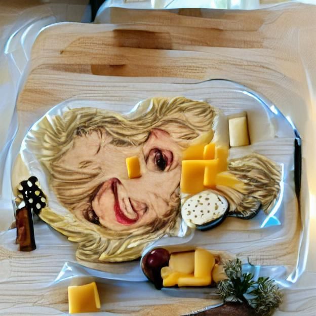 Cheese Plate Generated by AI
