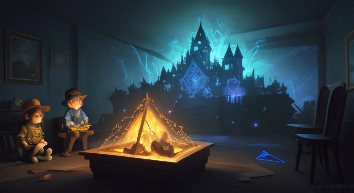 Mabel and Dipper Pines Encounter Bill Cipher