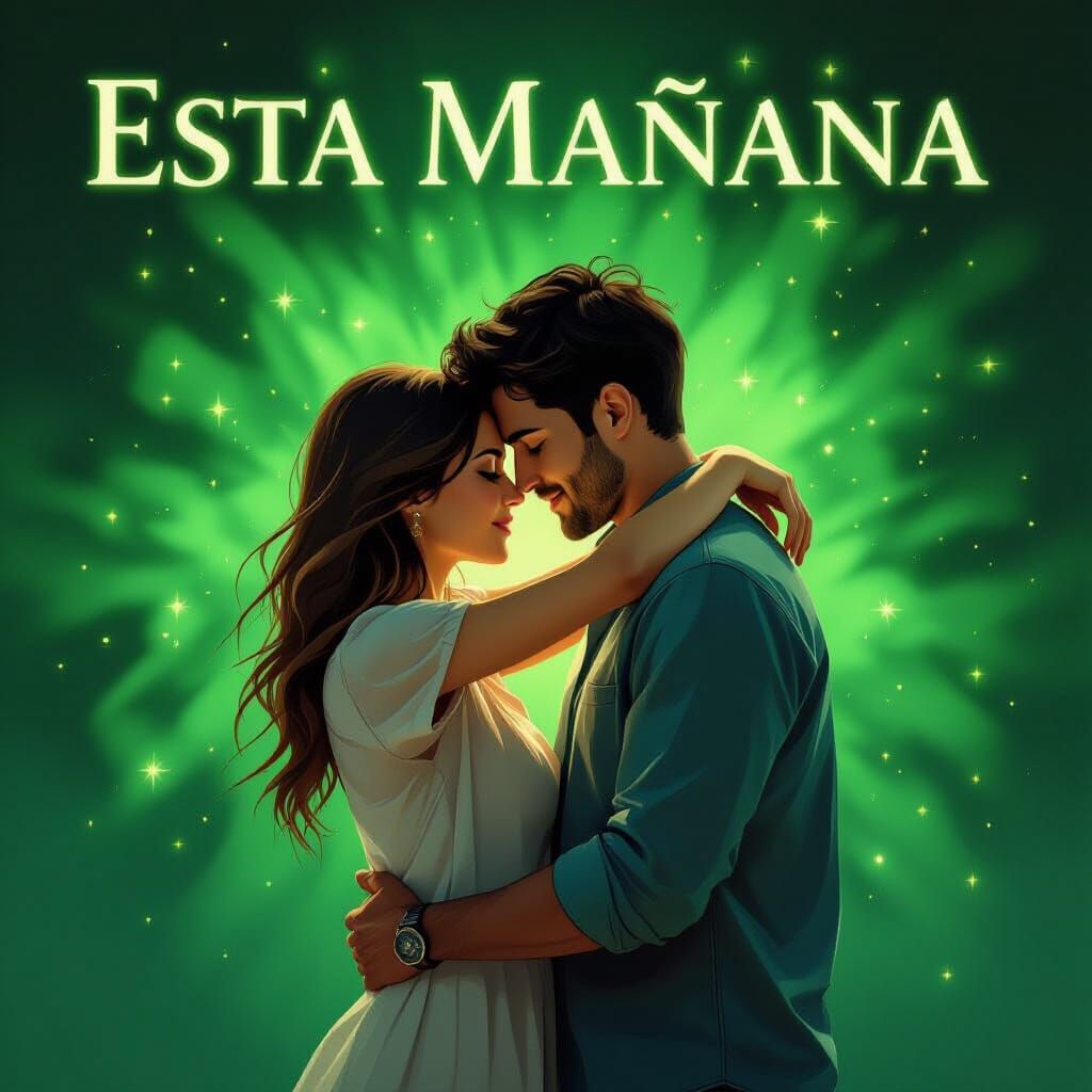 Reunion Amidst Green Hope: Digital Painting