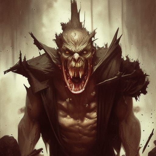 Cinematic Street Fighter Scene in Maximalist Style