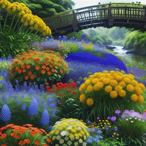 Brilliant Floral Bouquet with Bokeh Background