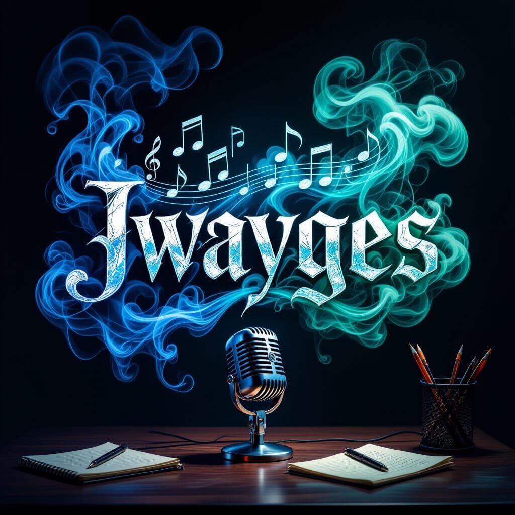 Epic Gothic Oil Painting of 'Jwayges' with Sinister Atmosphe...