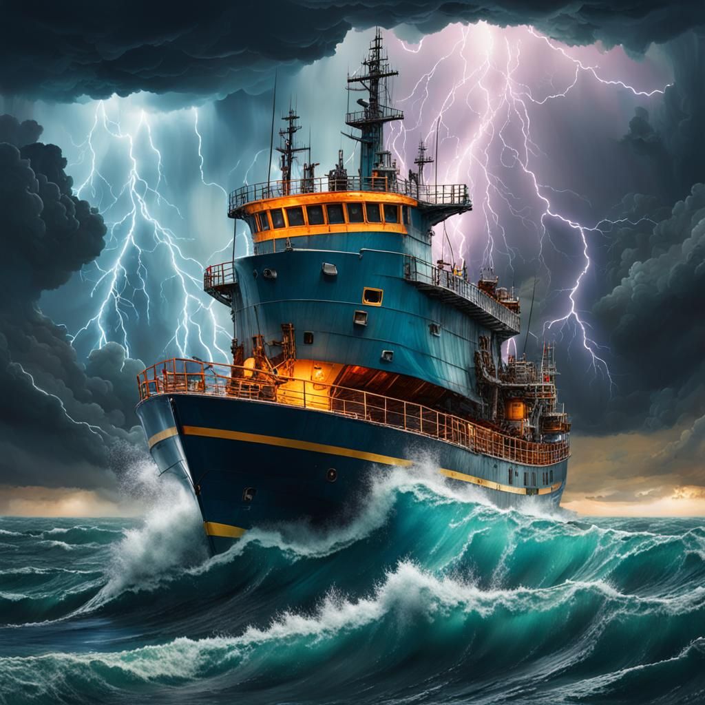 Arctic Cruise Ship Disaster: A Fantasycore Seascape