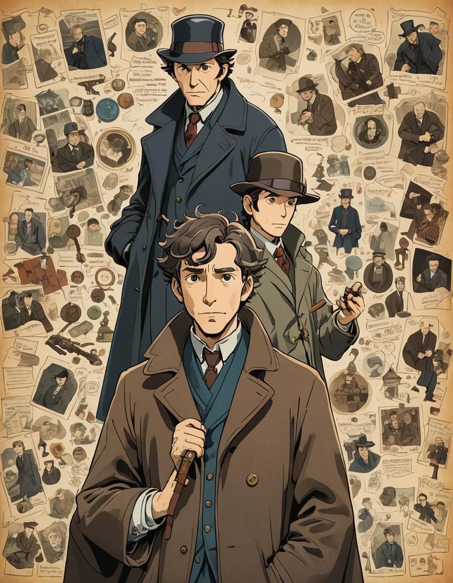 BBC's Sherlock Starring Benedict Cumberbatch and Martin Free...