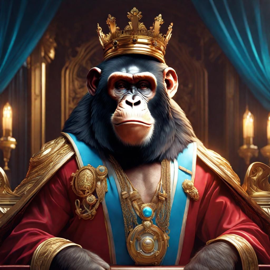 a comic parody style bored ape from the bored ape yachting c...