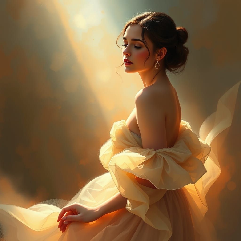 Romantic Dreamer Lost in Thought