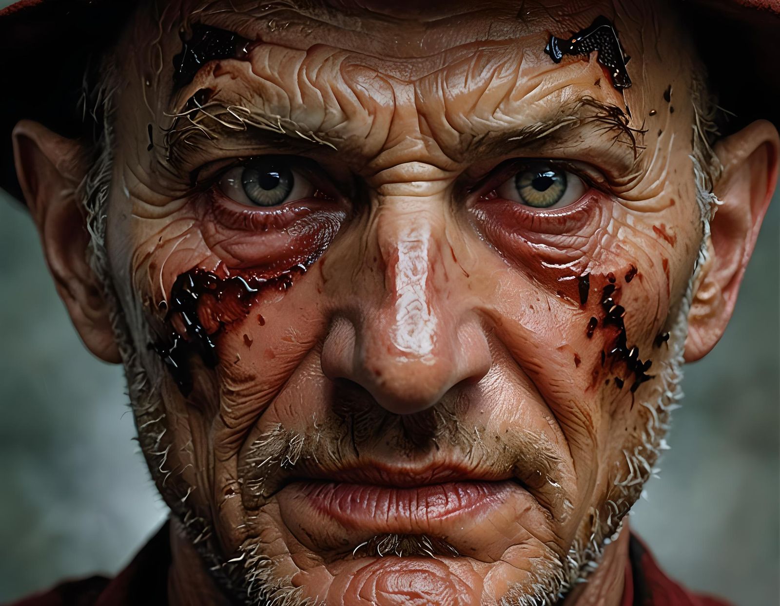 Freddy Krueger Portrait in Professional Photography Style