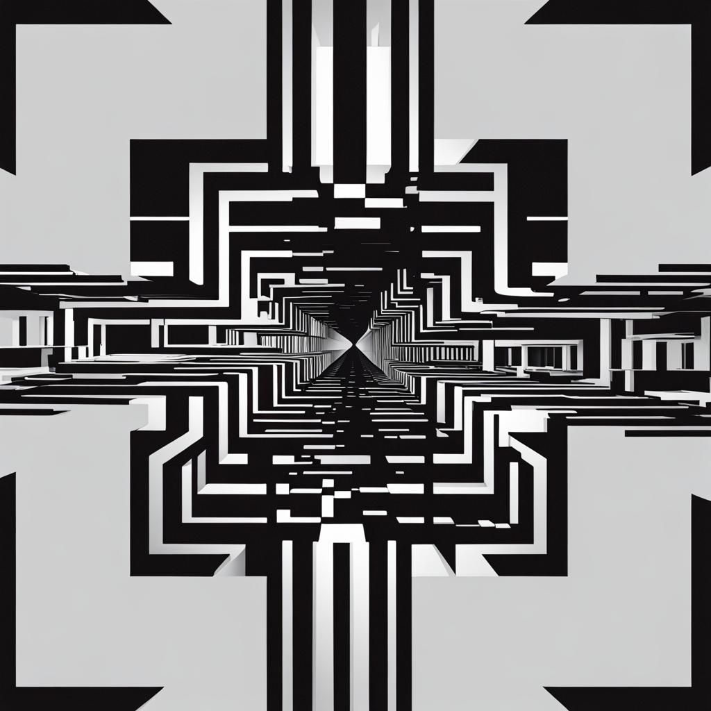 Abstract Visualisation of The Void